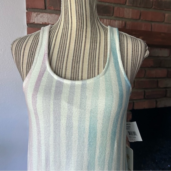 NWT PJ Salvage Tropical Springs Striped Chemise Sleeveless Maxi Dress Sz S - Picture 4 of 9